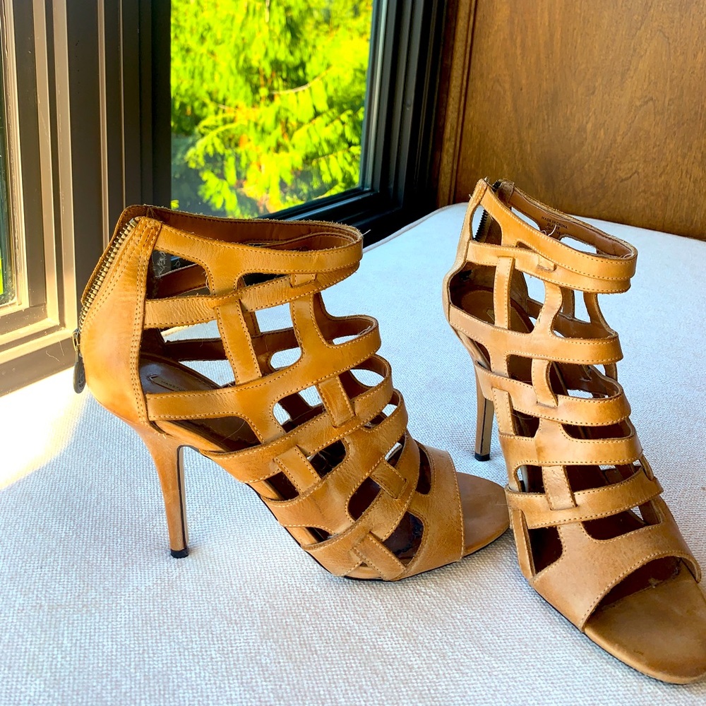 3 for $20 - Leather cage sandals